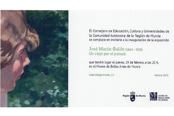 Comisariado de la exposición «José Marín-Baldo (1864 – 1925). Un viaje por el paisaje».